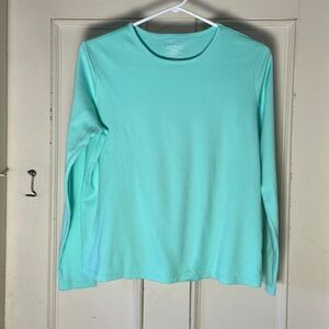 Ladies LL Bean long sleeve shirt